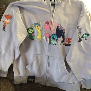 Her Universe Inside Out Light Purple Pixar Hoodie